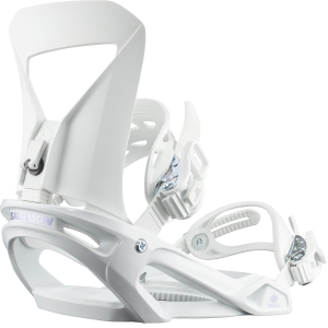 Women's Salomon Spell Snowboard Bindings 2026 in White size Small