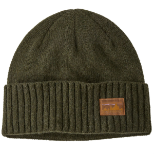 Patagonia Brodeo Beanie Hat 2025 in Green | Nylon/Wool
