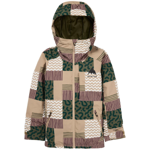 Kid's Burton Hillslope 2L Jacket 2025 in Khaki size X-Large | Polyester
