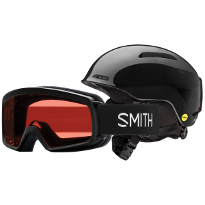 Kid's Smith Glide Jr. MIPS Rascal Combo 2026 in Black size X-Small