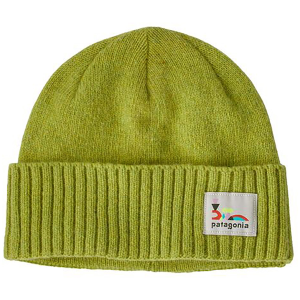Patagonia Brodeo Beanie Hat 2025 in Green | Nylon/Wool