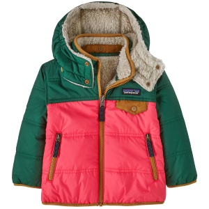 Kid's Patagonia Reversible Tribbles Hoodie Infants' 2025 in Pink size 3M-6M | Polyester