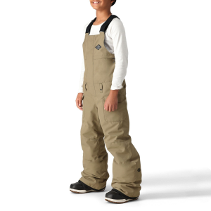 Kid's 686 Frontier Insulated Bibs Boys' 2026 in Green size X-Small