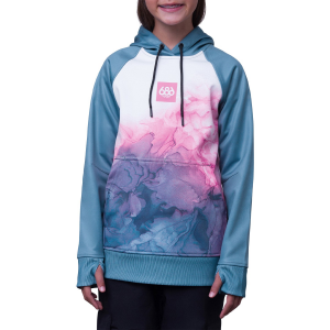 Kid's 686 Bonded Fleece Hoodie Girls' 2024 in Blue size X-Small
