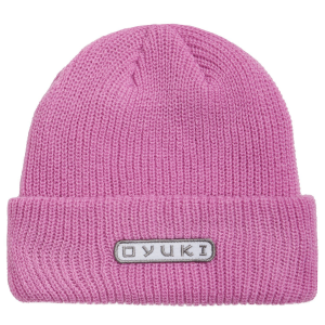 Kid's Oyuki Tanuki Beanie Hat 2025 in Pink | Acrylic