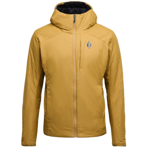 Black Diamond First Light Stretch Hoodie Men's 2026 Yellow size X-Large | Nylon/Elastane/Polyester
