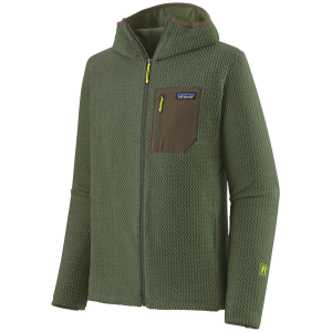 Patagonia R1(R) Air Full-Zip Hoodie Men's 2025 in Green size 2X-Large | Polyester