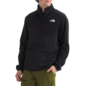 The North Face Crest 1/4 Zip Top Men's 2025 in Black size Medium | Elastane/Polyester