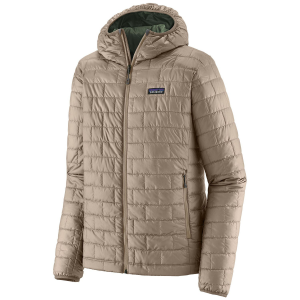 Patagonia Nano Puff Hoodie Men's 2025 in Khaki size 2X-Large | Polyester