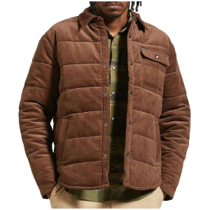 Brixton Cass Jacket Men's 2024 in Brown size Small | Cotton