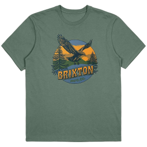 Brixton Ridgewood Short-Sleeve Tailored T-Shirt Men's 2024 Laurel Wreath size Small | Cotton