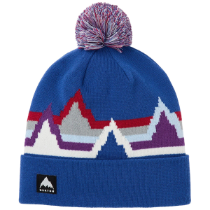 Kid's Burton Recycled Echo Lake Beanie Hat 2026 in Blue | Polyester
