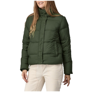 Women's Patagonia Silent Down Jacket 2024 in Green size Small | Polyester