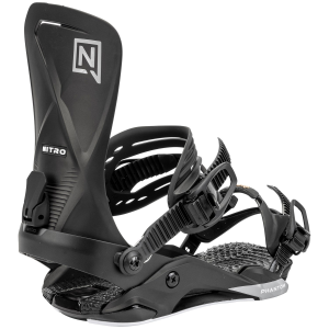 Nitro Phantom Snowboard Bindings 2025 in Black size Medium