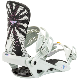 Women's Nitro Ivy Snowboard Bindings 2025 in Black size Small/Medium