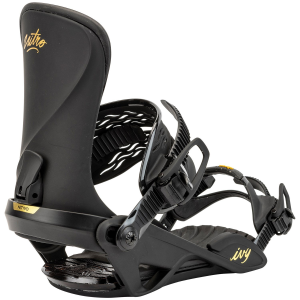 Women's Nitro Ivy Snowboard Bindings 2025 in Black size Small