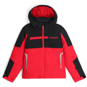 Kid's Spyder Challenger Jacket Boys' 2025 in Red size 10 | Polyester