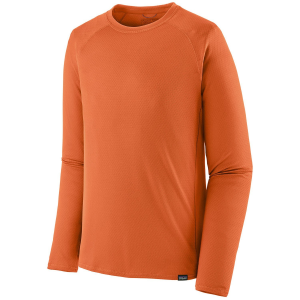 Patagonia Capilene(R) Midweight Crew Men's 2025 in Orange size Medium | Polyester