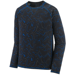 Patagonia Capilene(R) Midweight Crew Men's 2025 in Blue size Large | Polyester