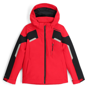 Kid's Spyder Leader Jacket Boys' 2025 in Red size 8 | Polyester