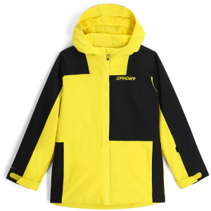 Kid's Spyder Slash Jacket Boys' 2025 in Yellow size 12 | Polyester