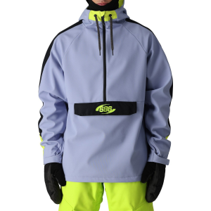 686 Waterproof Anorak Softshell Jacket Men's 2025 in Purple size Medium | Polyester