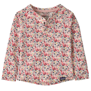 Kid's Patagonia Capilene Midweight Henley Infants' 2025 in Pink size 6M-12M | Polyester