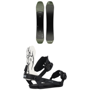 Ride Deep Fake Snowboard 2025 - 155 Package (155 cm) + M Mens size 155/M | Nylon/Aluminum