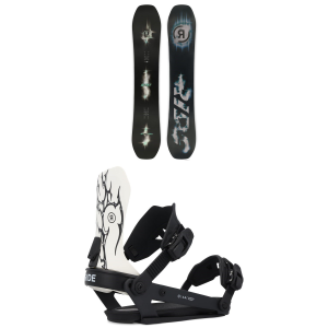 Ride Algorythm Snowboard 2025 - 151 Package (151 cm) + M Mens size 151/M | Nylon/Aluminum/Bamboo