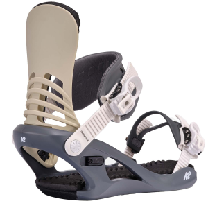 Women's K2 Cassette Snowboard Bindings 2025 in Gray size Small