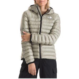 Women's The North Face Terra Peak Hoodie 2025 in Gray size X-Small | Nylon/Elastane