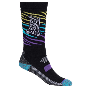 Kid's Burton Performance Midweight Socks 2026 in Black size X-Small/Small | Wool