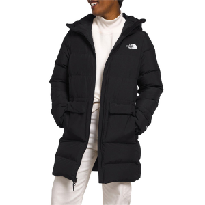 Women's The North Face Gotham Parka Jacket 2024 in Black size X-Small | Polyester/Plastic