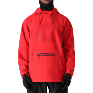 686 Waterproof Hoodie Men's 2026 in Red size Medium