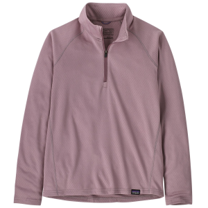 Kid's Patagonia Capilene Midweight Zip Neck Top 2025 in Purple size X-Large | Polyester