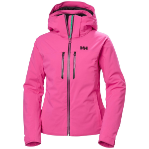 Women's Helly Hansen Alphelia Lifaloft Jacket 2025 in Pink size X-Small | Elastane