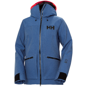 Women's Helly Hansen Powderqueen 3.0 Jacket 2025 in Blue size X-Small | Polyester