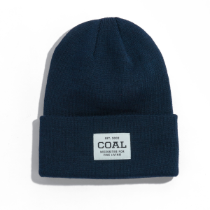Coal The Uniform Beanie Hat 2025 in Blue | Acrylic/Polyester