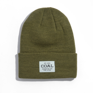 Coal The Uniform Beanie Hat 2025 in Green | Acrylic/Polyester