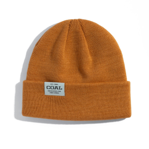 Coal The Uniform Low Beanie Hat 2025 in Yellow | Acrylic/Polyester