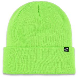 686 Standard Roll Up Beanie Hat 2026 in Lime