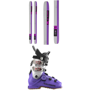 Salomon QST X Skis 2026 - 184 Package (184 cm) + 26.5 M's AT Ski Boots in Black size 184/26.5 | Plastic