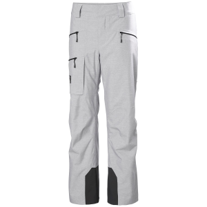 Women's Helly Hansen Powderqueen Pants 2025 in Gray size Medium | Polyester