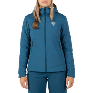 Women's Rossignol Opside Warm Hoodie 2025 in Blue size Medium | Nylon/Spandex