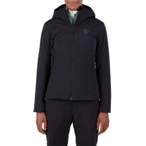 Women's Rossignol Opside Warm Hoodie 2025 in Black size Small | Nylon/Spandex