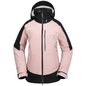 Women's Volcom 3D Stretch GORE-TEX Jacket 2025 in Pink size Medium
