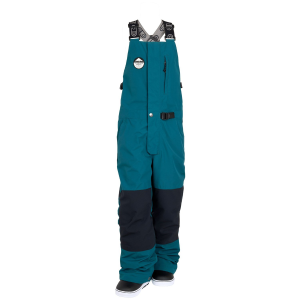 Kid's Airblaster Beast Bibs 2025 in Green size Medium