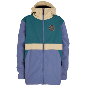 Kid's Airblaster Trencher Full Zip Jacket 2025 in Purple size Small