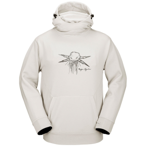 Volcom Hydro Riding Hoodie Men's 2025 in White size Medium | Polyester