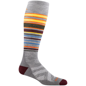 Darn Tough Snowpack OTC Midweight Socks 2026 in Gray size X-Large | Nylon/Spandex/Wool